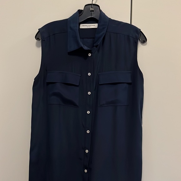 AMANDA UPRICHARD SILK DRESS - Picture 2 of 6